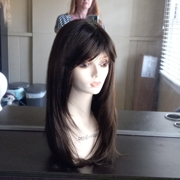 Angela Dark Chocolate Mono top wig - Picture 9 of 14